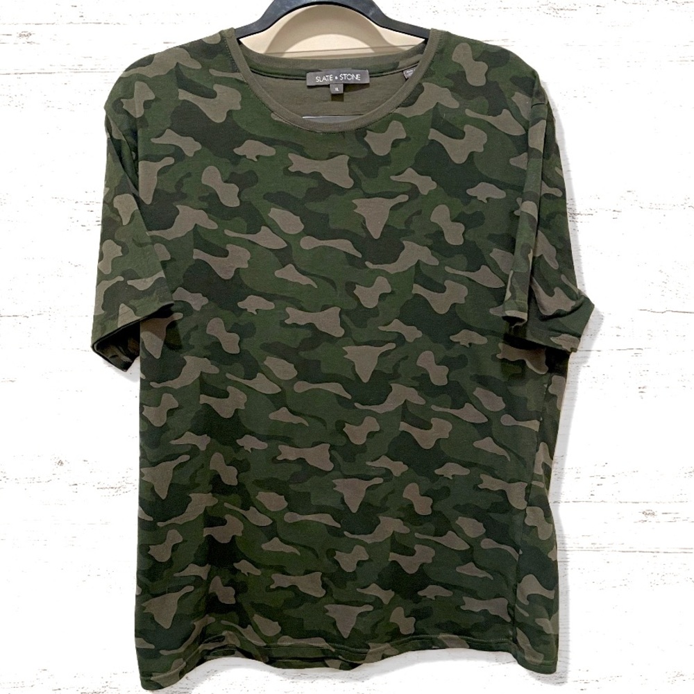 Slate & Stone Camouflage Men’s T-Shirt Size XL